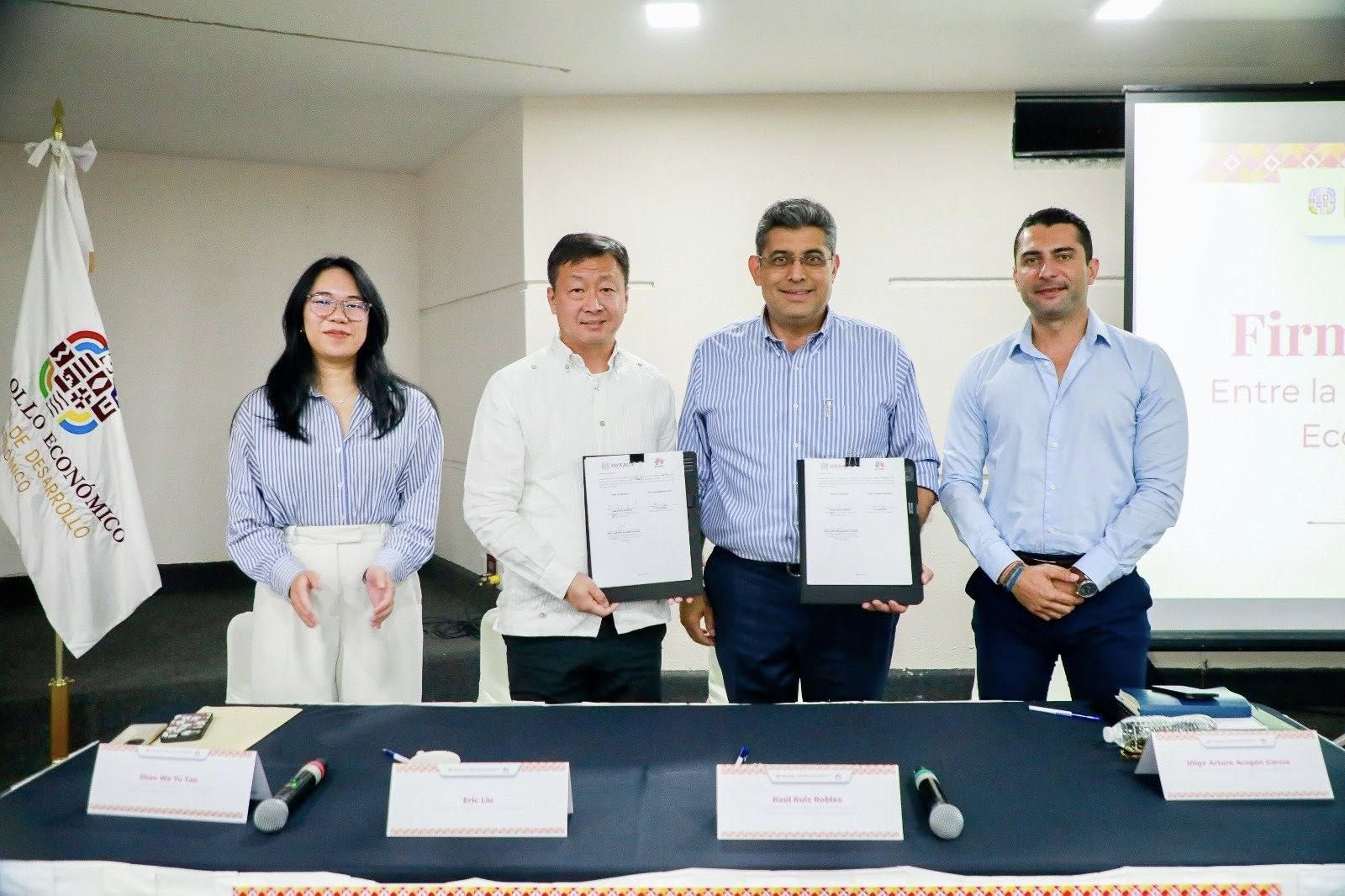 Convenio Oaxaca-Huawei